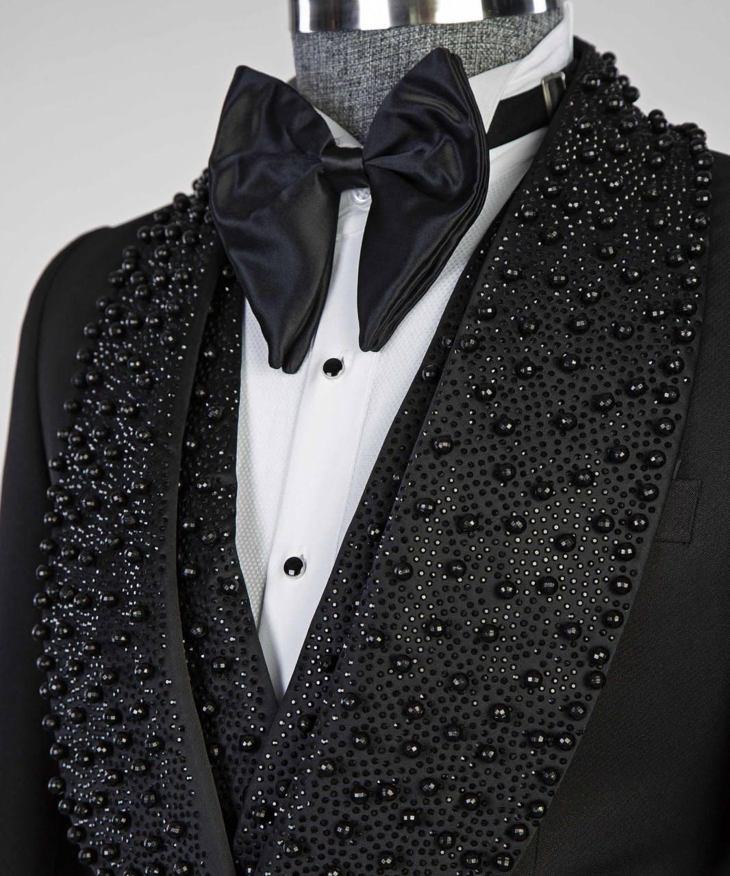 Jewelry Ornament Tuxedo – Black IV – additional view