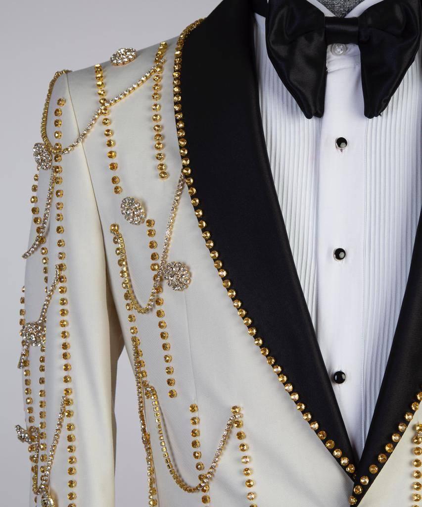 Jewelry Ornament Tuxedo – Cream II – view 6