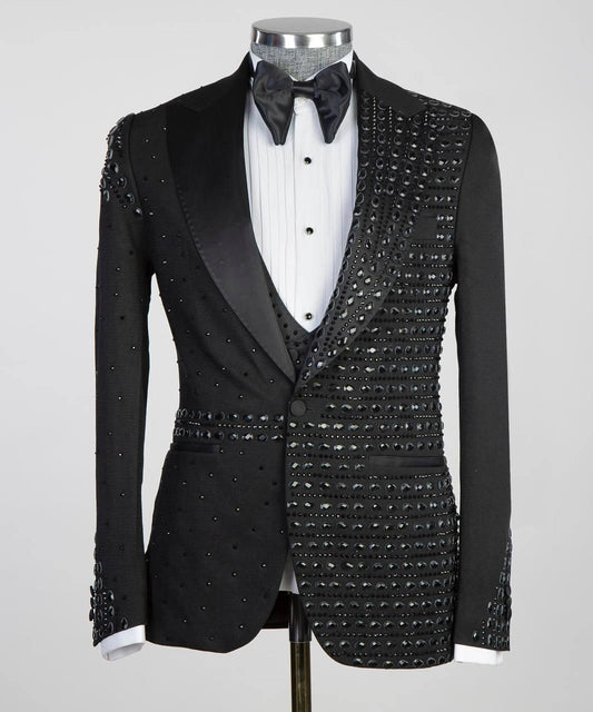 Jewelry Ornament Tuxedo – Black VII
