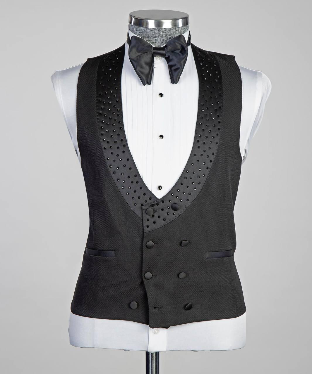 Jewelry Ornament Tuxedo – Black VII – view 6