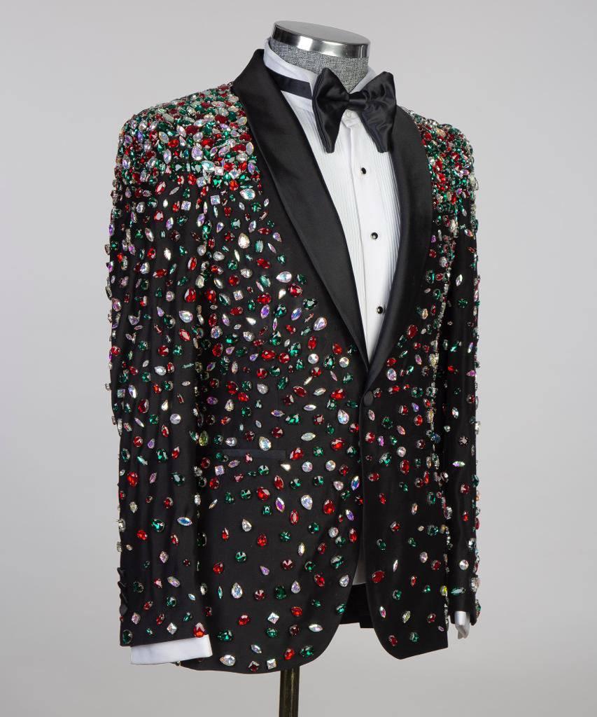 Shining Tuxedo – Black & Multicolor – view 2