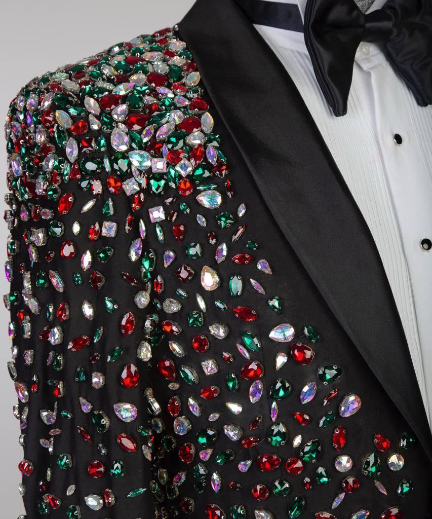 Shining Tuxedo – Black & Multicolor – view 4