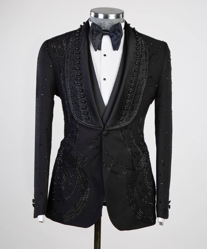 Jewelry Ornament Tuxedo – Black VI