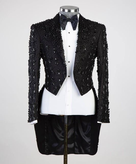 Jewelry Ornament Tuxedo – Black V