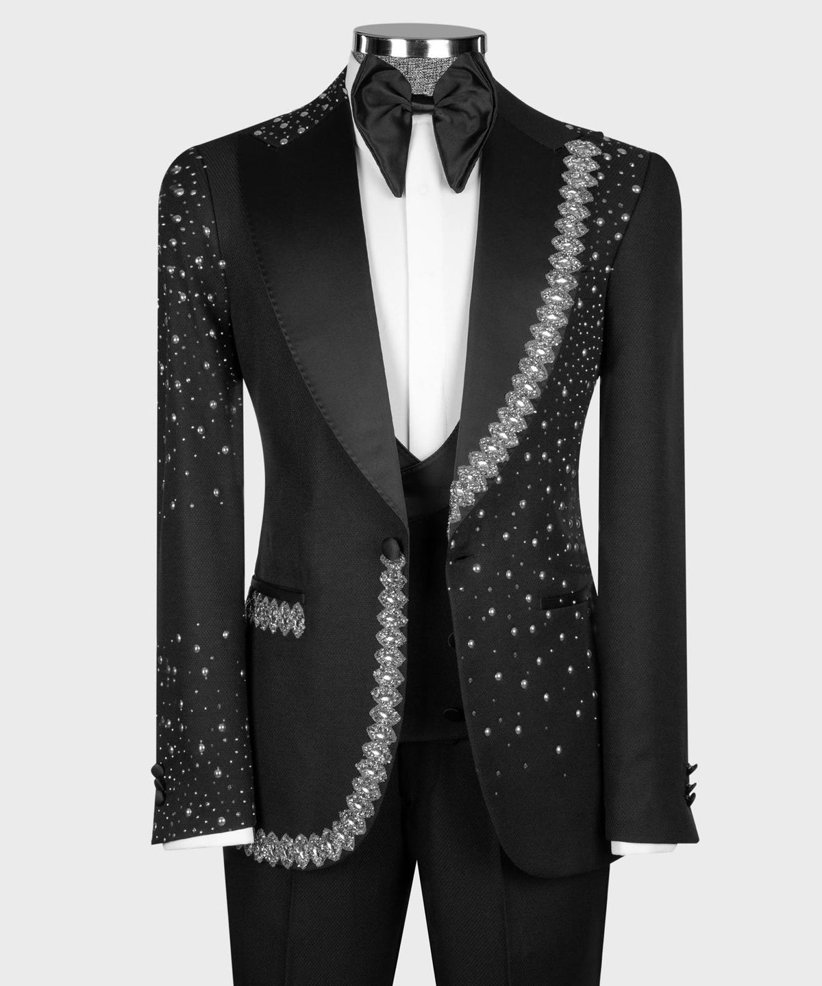 Silver Elegance Tuxedo