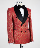 Premium Tux (Double breasted) Red
