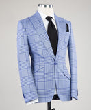 Prince of Check (Blue/Wht)
