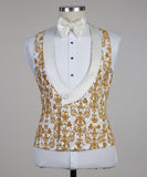 The Bold Tux (Wht/Gld)