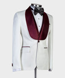 46R - Wht/Maroon - WS