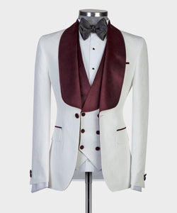 46R - Wht/Maroon - WS