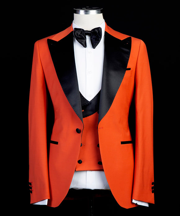 The Bold Tux (Fire Orange)