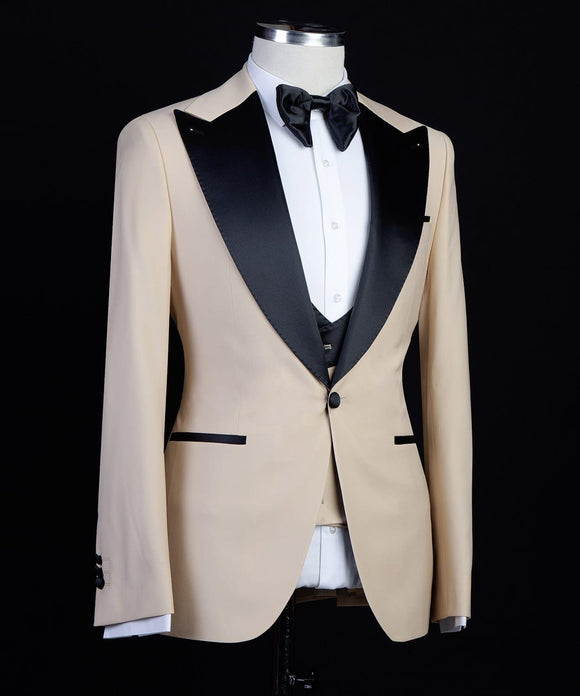 The Bold Tux (Soft Yellow)